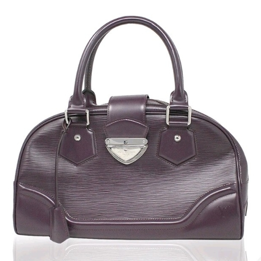Louis Vuitton Deep Purple Tote Bag